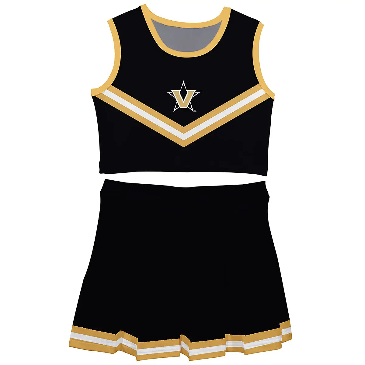 Vanderbilt Commodores Sleeveless Cheerleader Set (preorder)