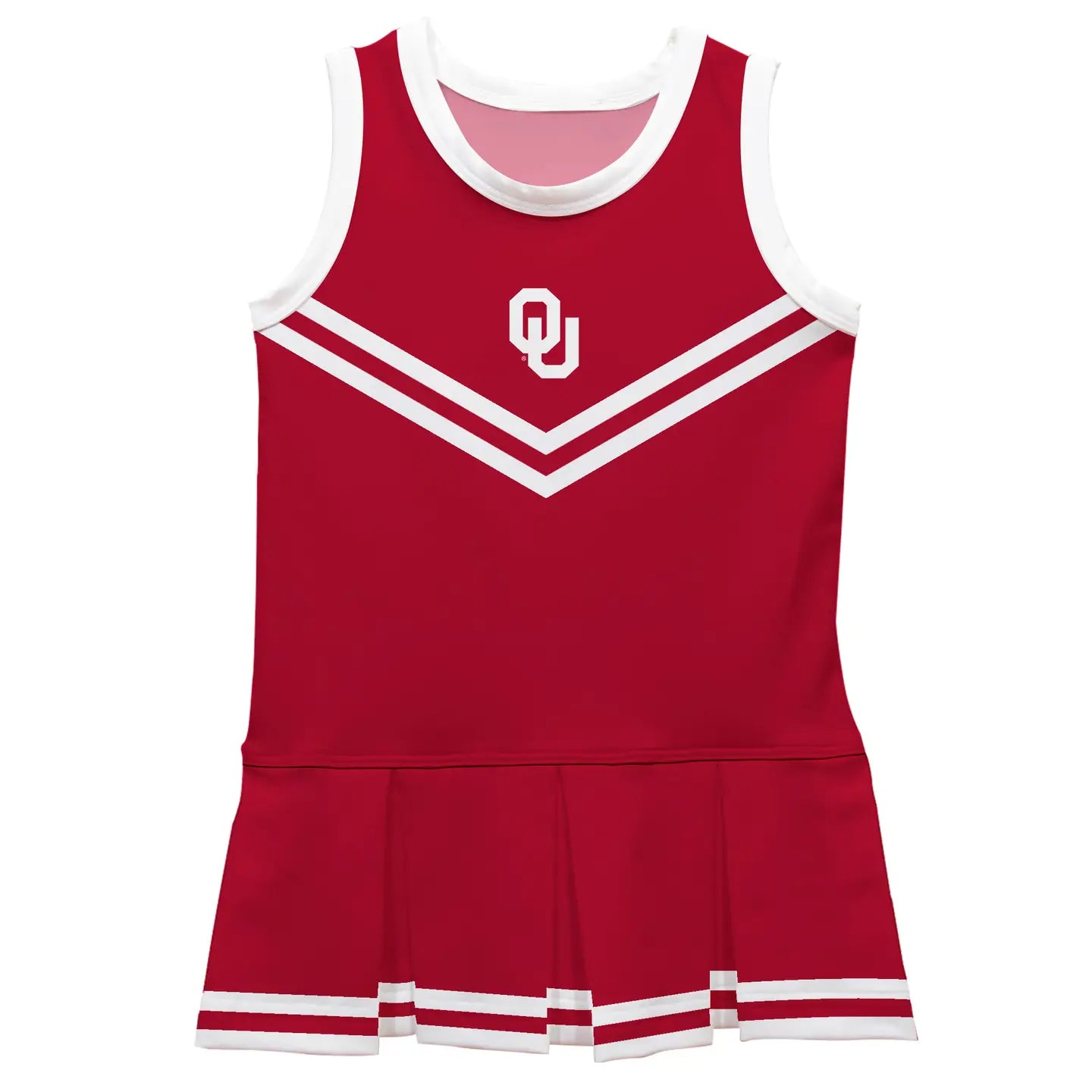 Oklahoma Sooners Sleeveless Cheerleader Dress (preorder)