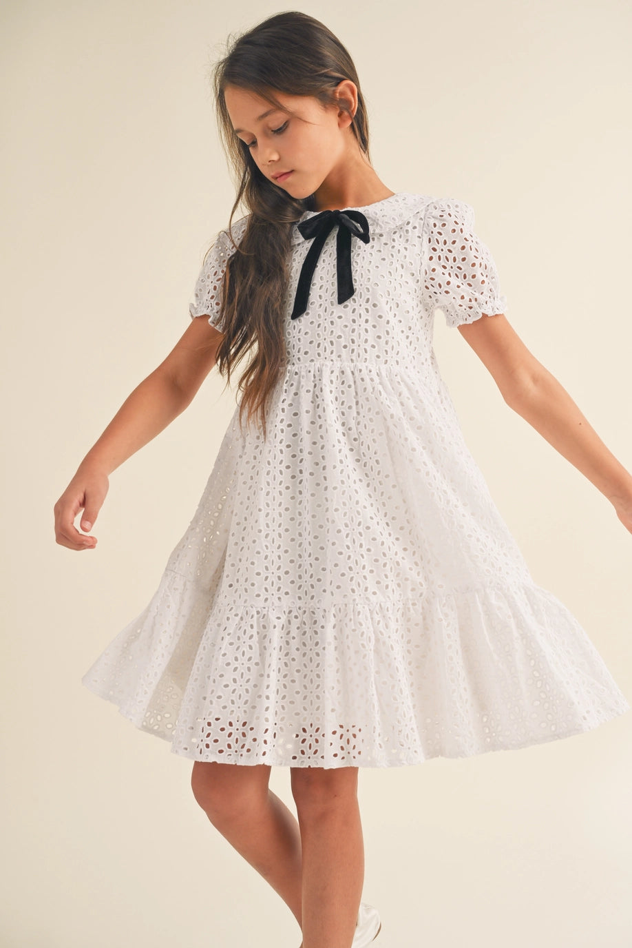 Ribbon Lace Dress Little Loves Children's Boutique Ribbon Lace Dress Little Loves Children's Boutique