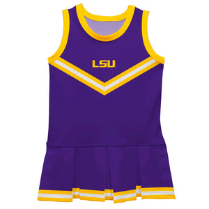 LSU Tigers Sleeveless Cheerleader Dress (preorder)