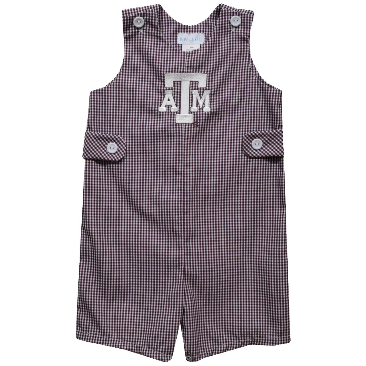 Texas A&M Collared Embroidered Jon Jon (preorder)