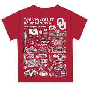 Oklahoma Sooners Hand Sketched Tee (preorder)