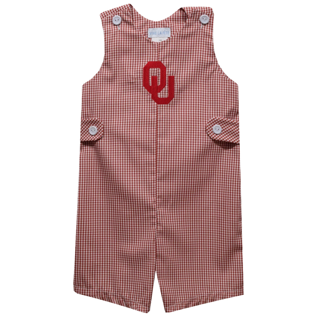 Oklahoma Sooners Collared Embroidered Jon Jon (preorder)