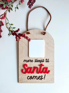 Sleeps Til' Santa Countdown