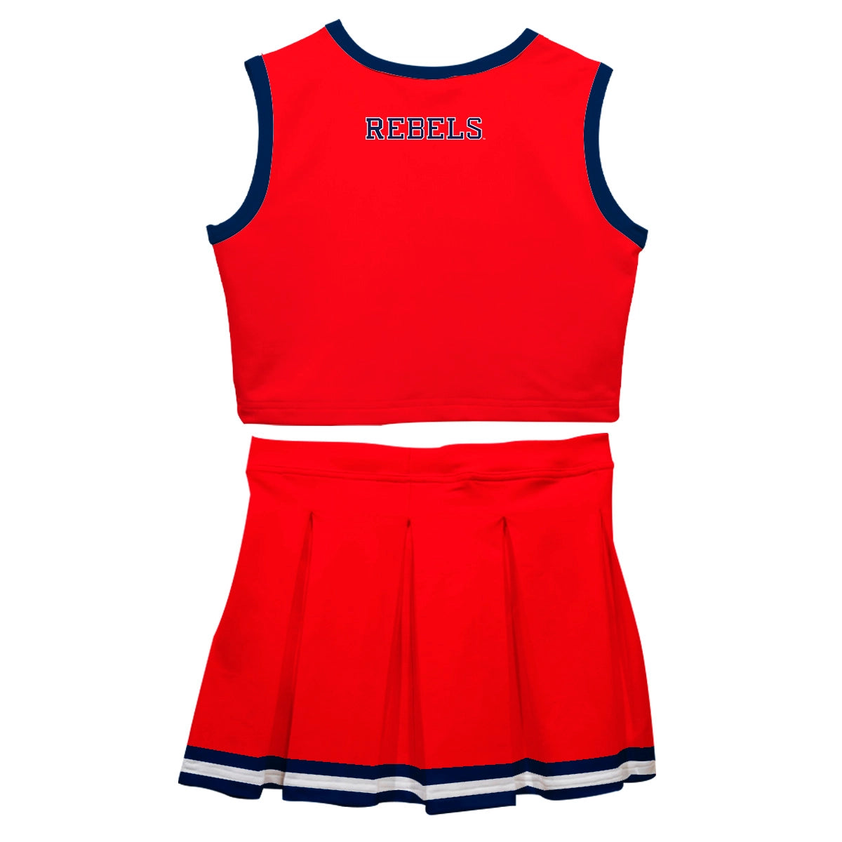 Ole Miss Rebels Sleeveless Cheerleader Set (preorder)