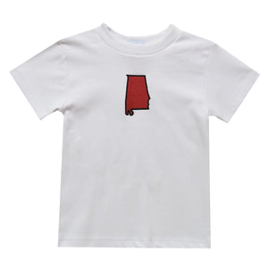 Alabama Embroidered Knit Tee (preorder)