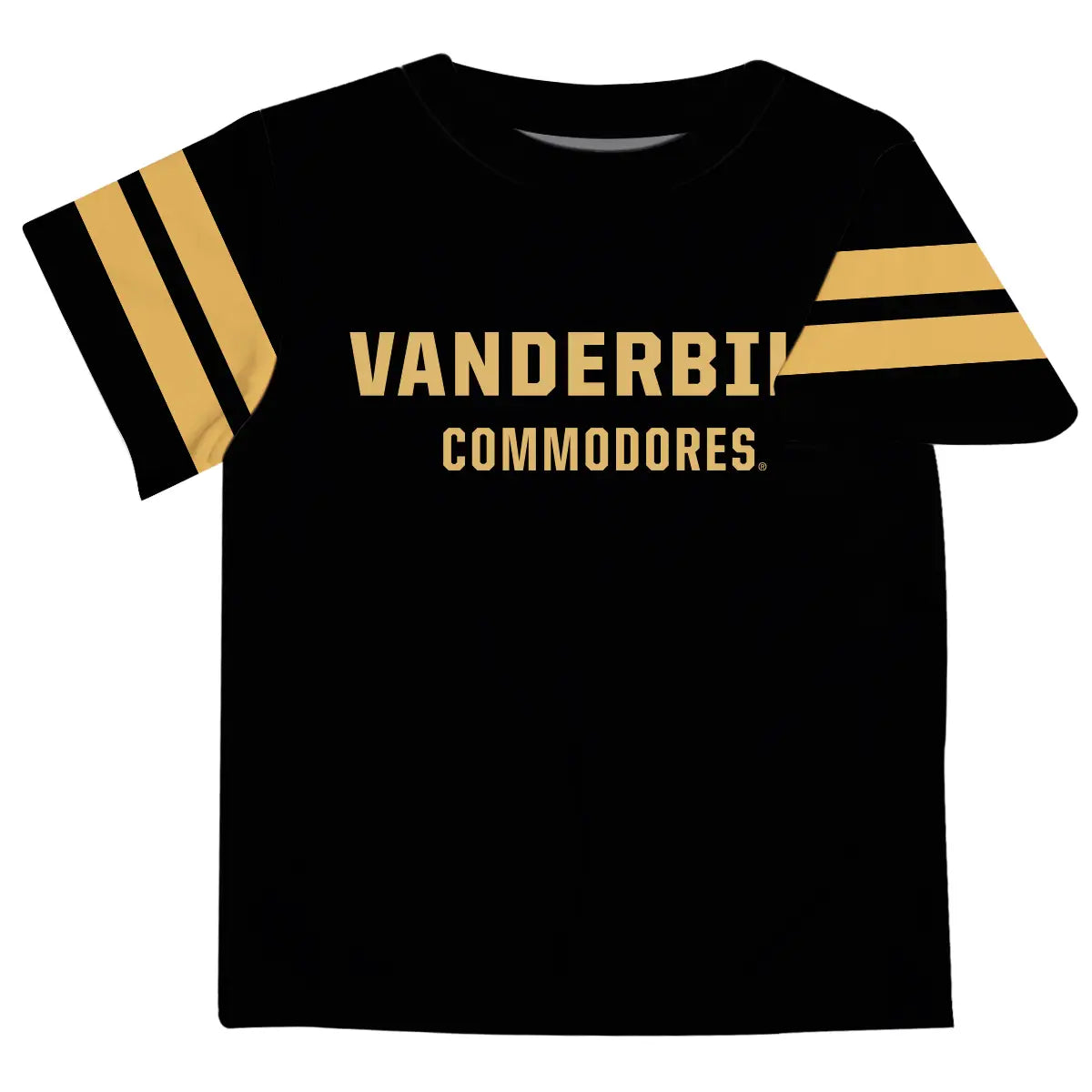 Vanderbilt Commodores Striped Tee (preorder)