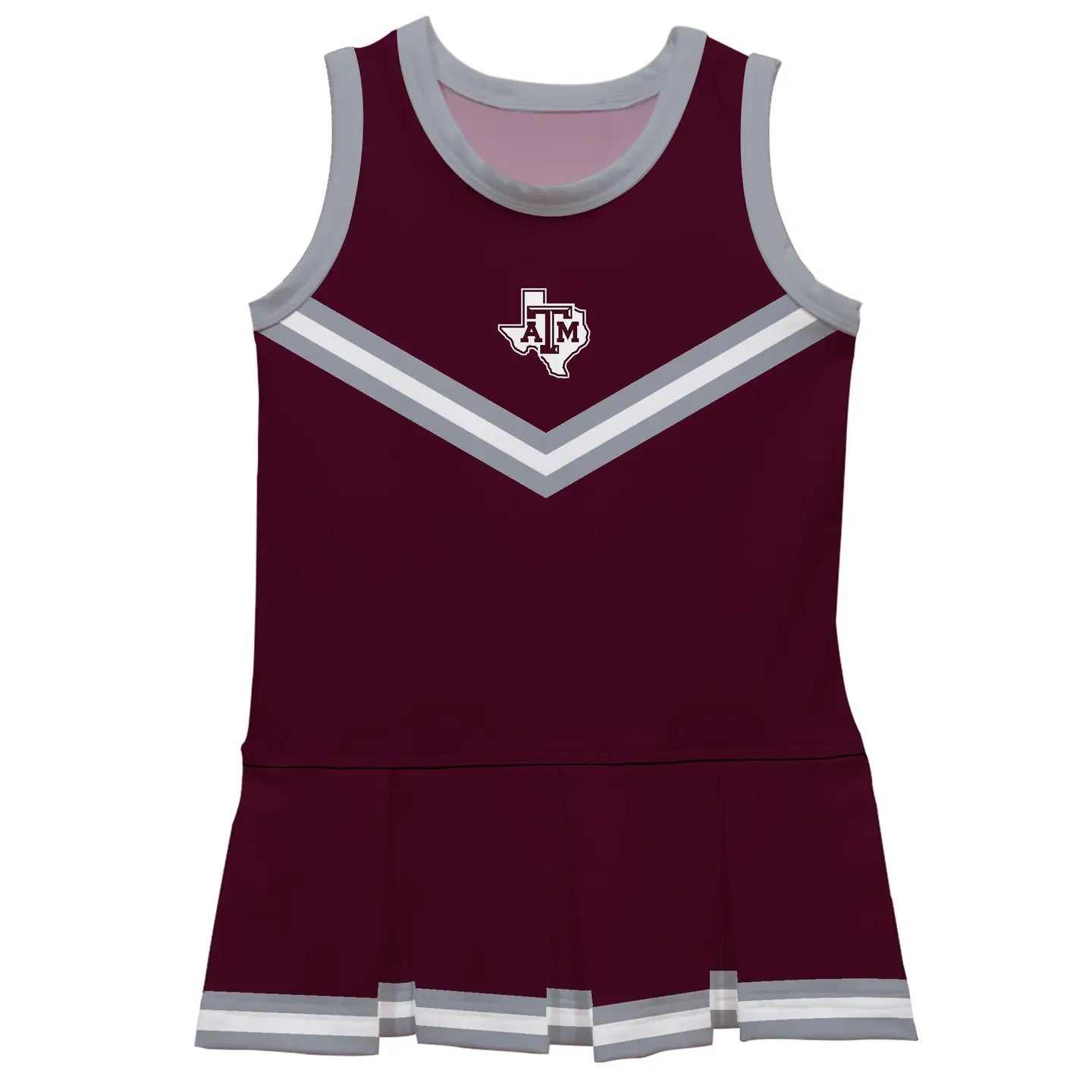 Texas A&M Aggies Sleeveless Cheerleader Dress (preorder)