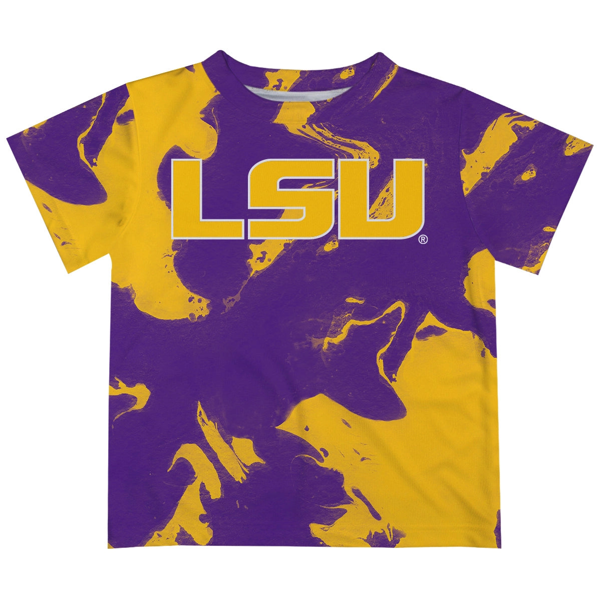 LSU Tigers Marble Tee (preorder)