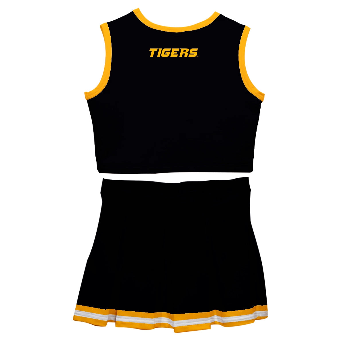 Missouri Tigers Sleeveless Cheerleader Set (preorder)