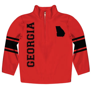 Georgia Quarter Zip Sweatshirt (preorder)