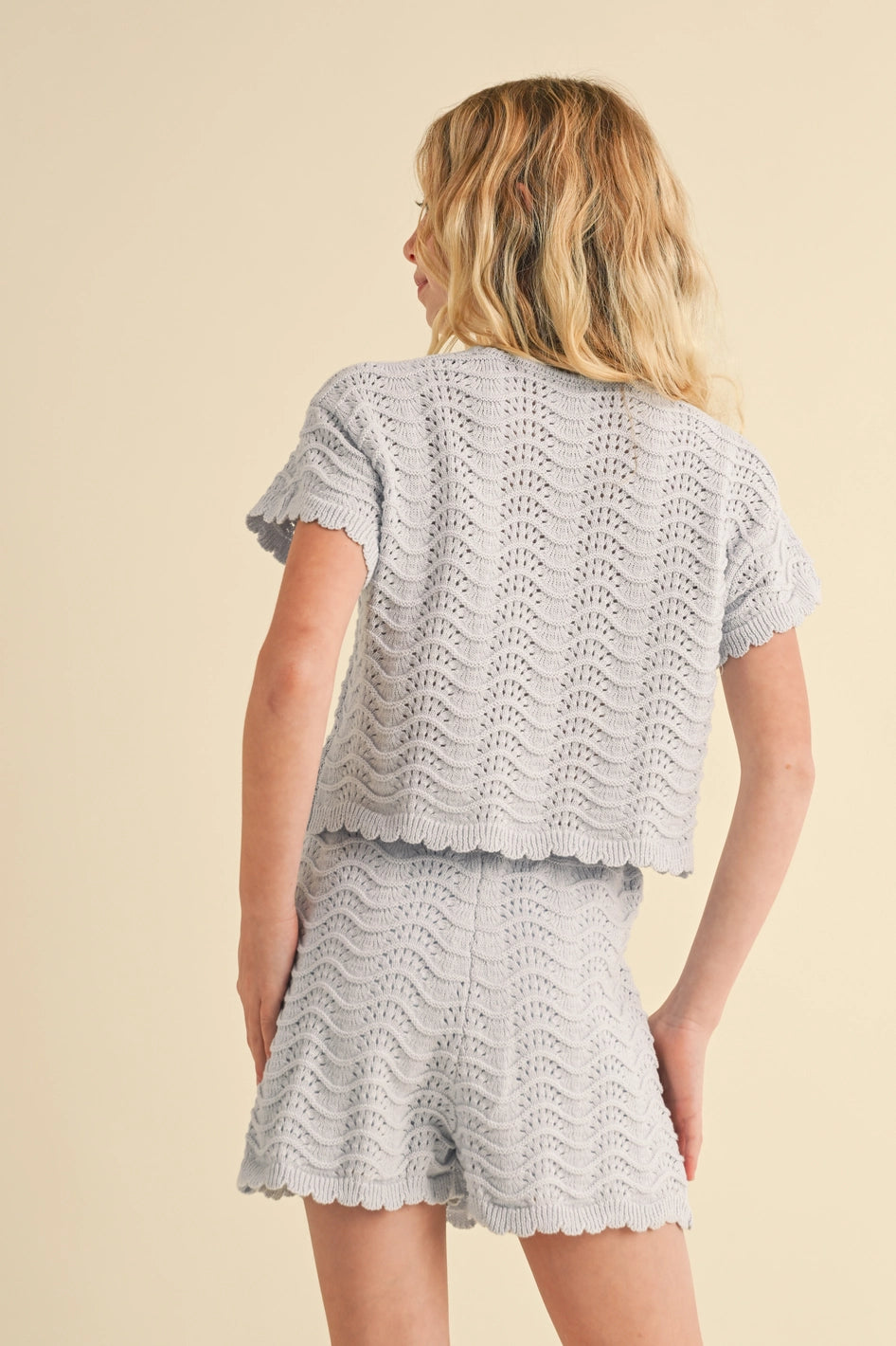 Crochet Top & Skort Set