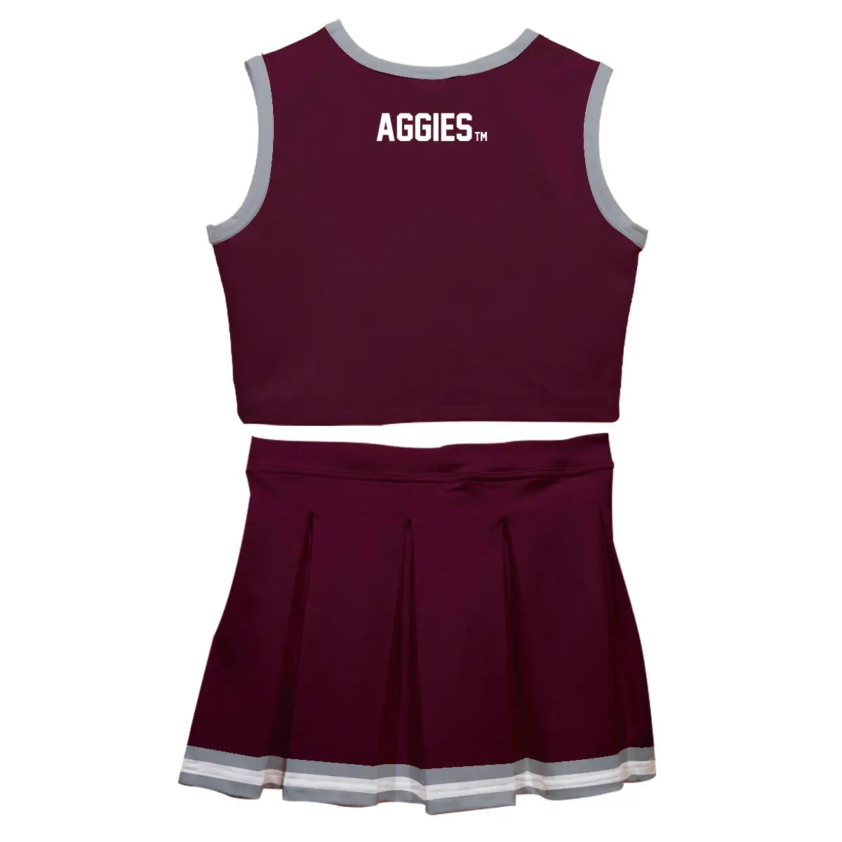 Texas A&M Aggies Sleeveless Cheerleader Set (preorder)