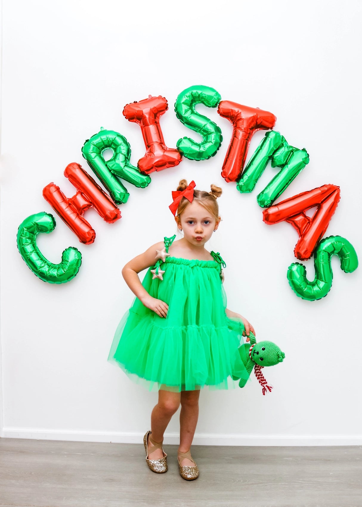 Puff Star Tulle Dress