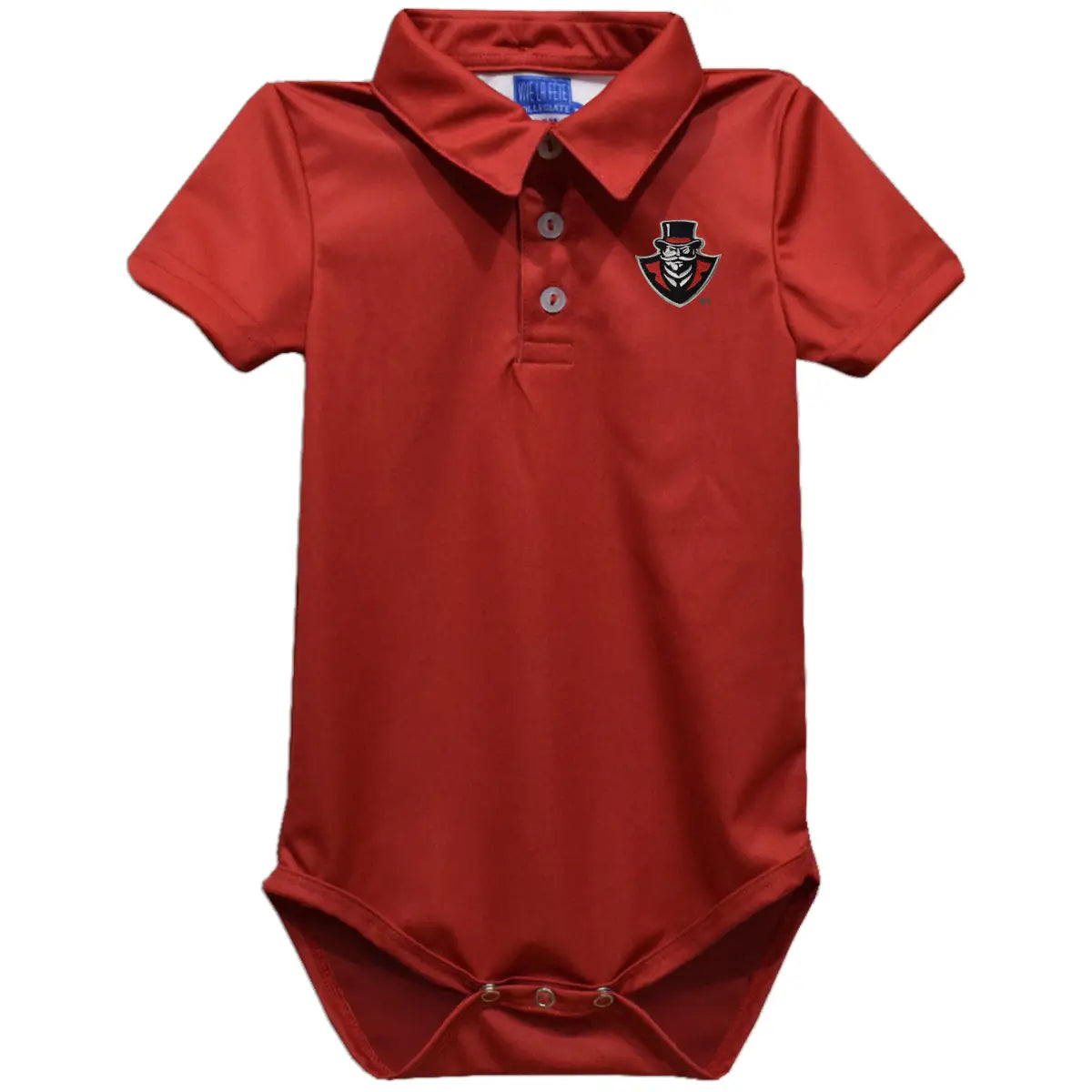 Austin Peay Governors Embroidered Polo Onesie