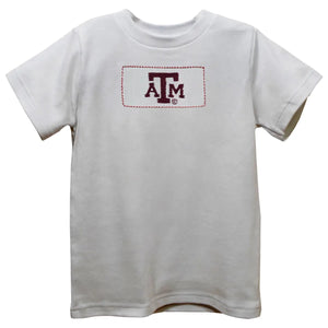 Texas A&M Aggies Embroidered Knit Tee (preorder)