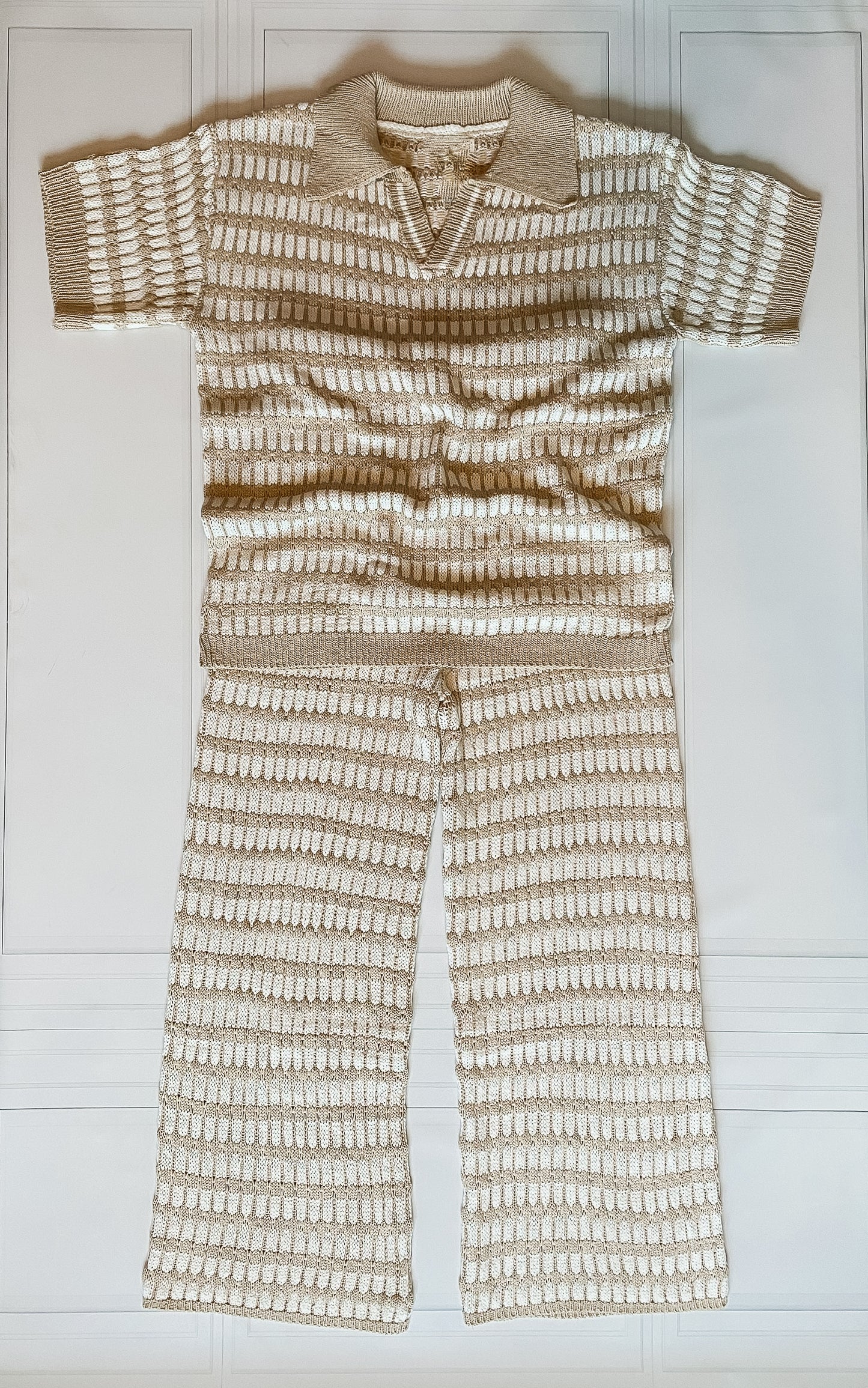 Crochet Striped Pants