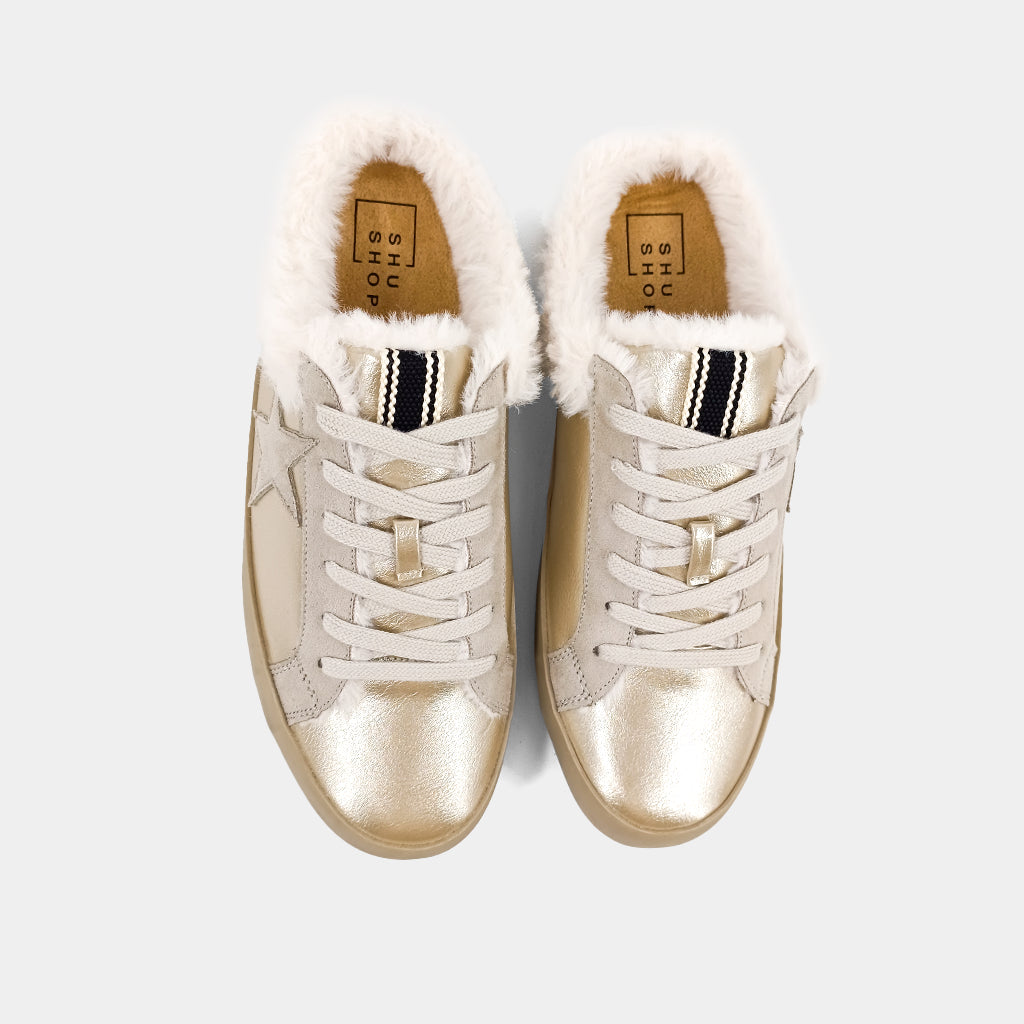 Golden Fur Sneaks