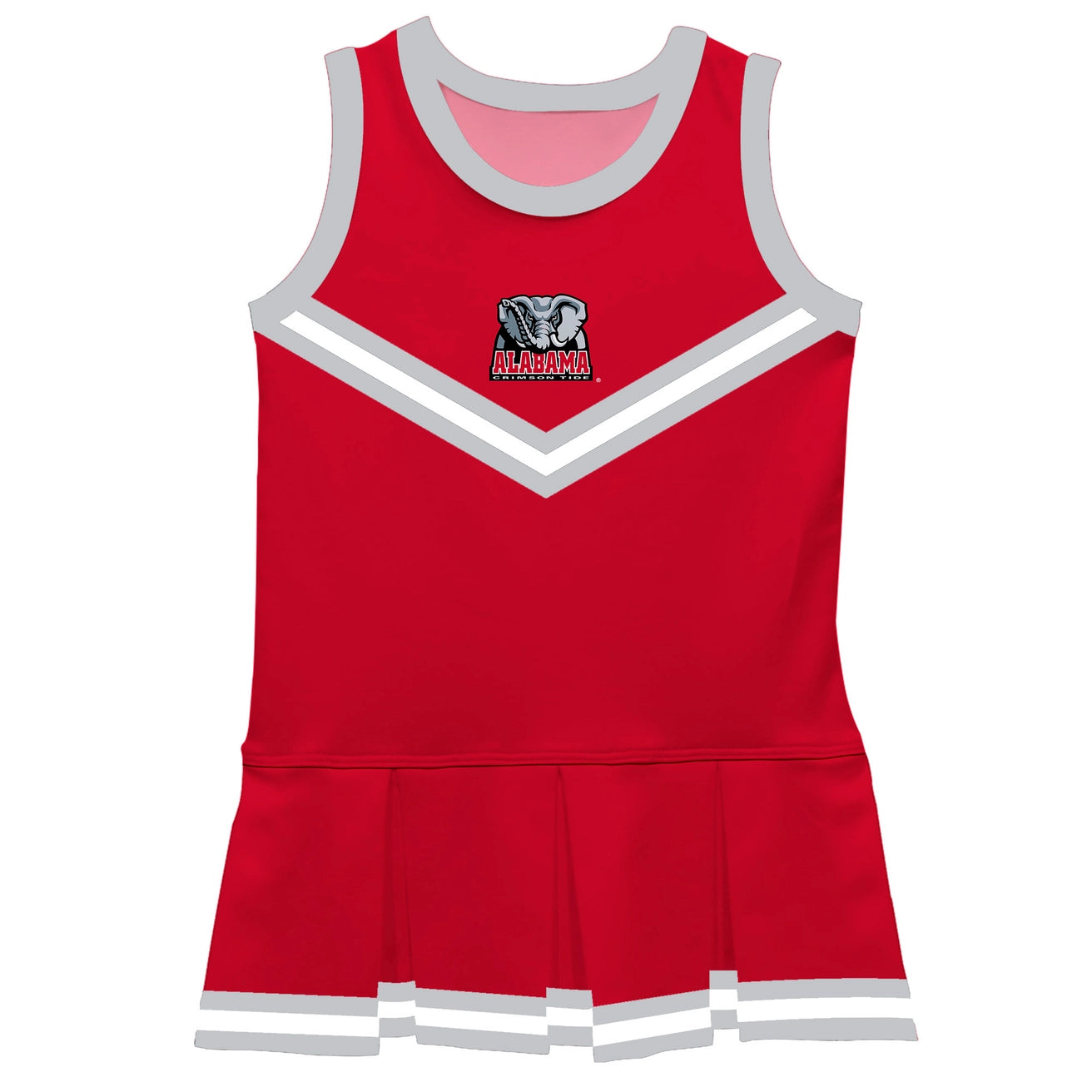 Alabama Crimson Tide Sleeveless Cheerleader Dress (preorder)