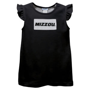 Missouri Tigers Smocked Angel Wing Top (preorder)