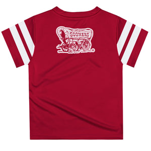 Oklahoma Sooners Striped Tee (preorder)