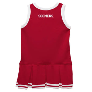 Oklahoma Sooners Sleeveless Cheerleader Dress (preorder)