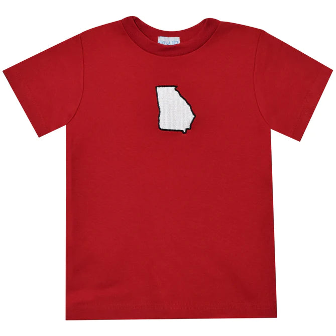Georgia Embroidered Knit Tee (preorder)