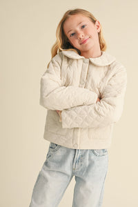 Quilted Collared Jacket