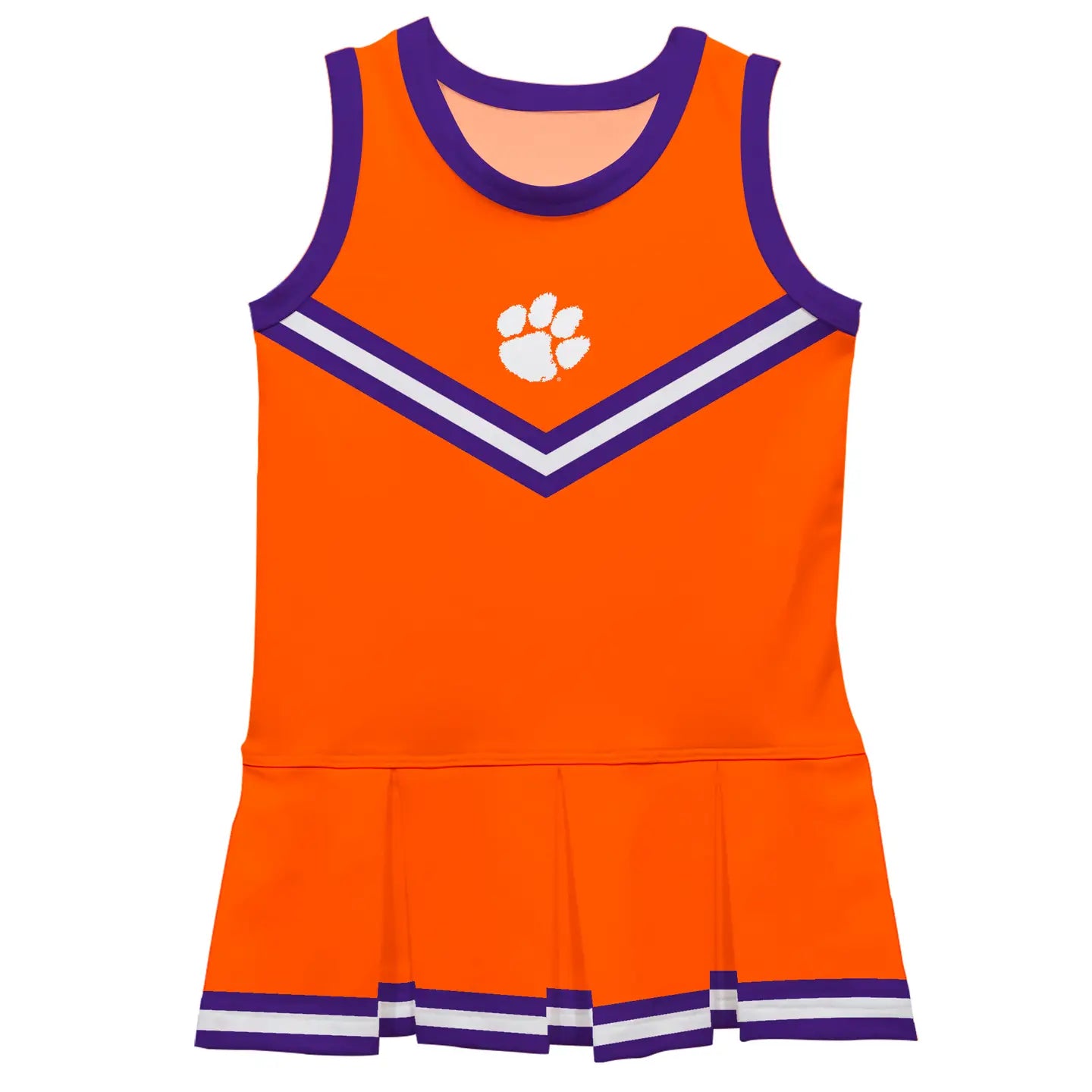Clemson Tigers Sleeveless Cheerleader Dress (preorder)