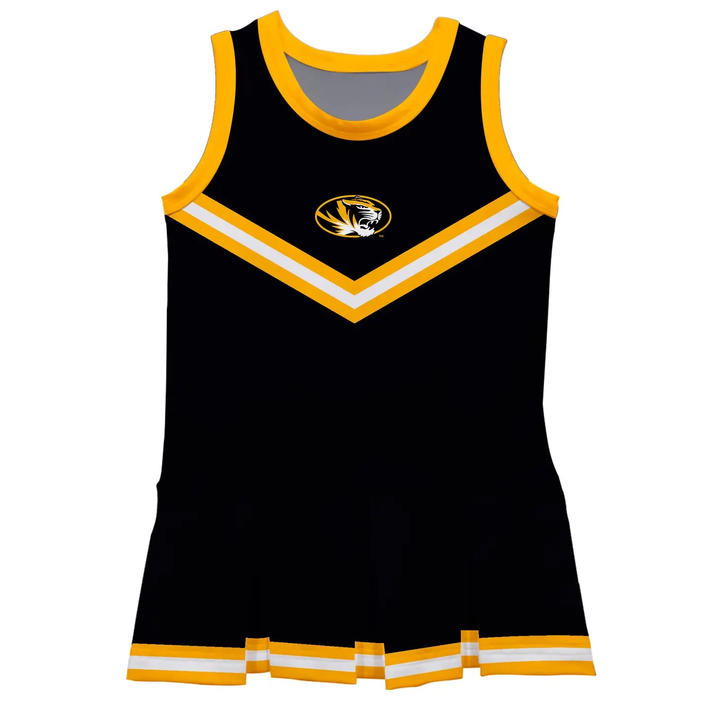 Missouri Tigers Sleeveless Cheerleader Dress (preorder)