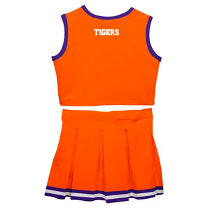 Clemson Tigers Sleeveless Cheerleader Set (preorder)