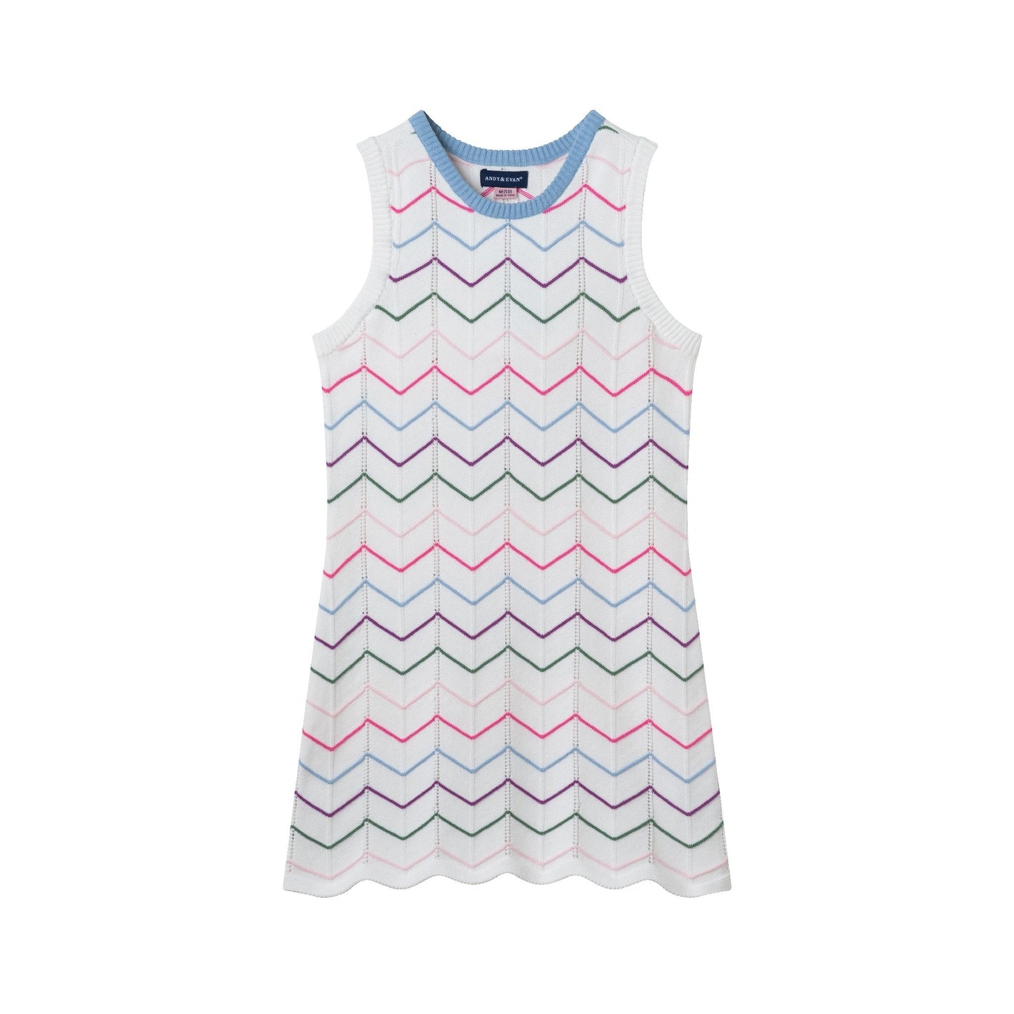 Crochet Scallop Dress