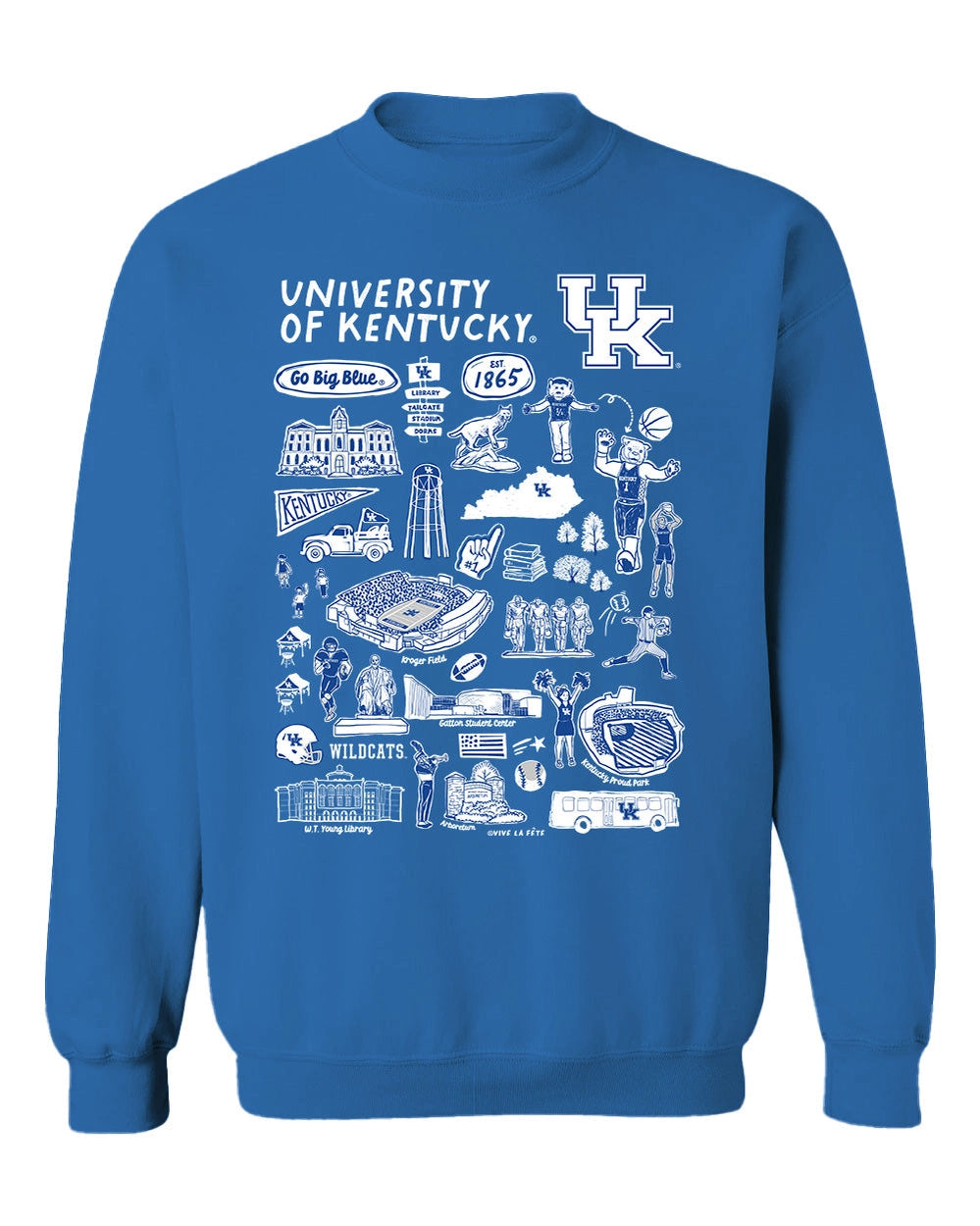 Kentucky Hand Sketched Pullover (preorder)