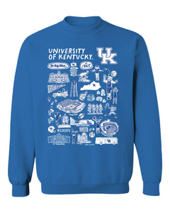 Kentucky Hand Sketched Pullover (preorder)
