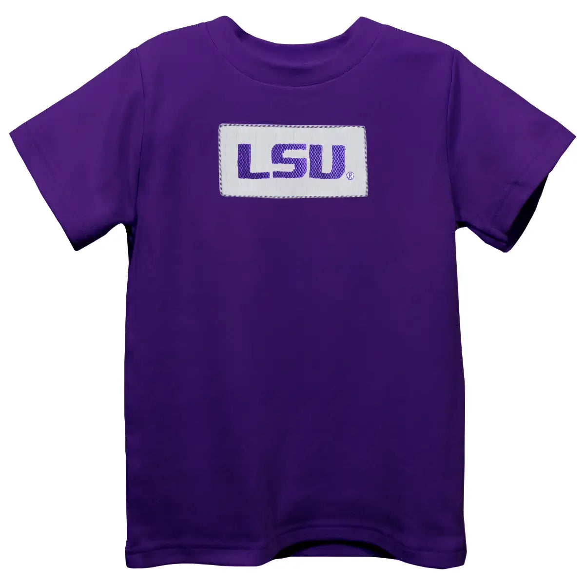 LSU Tigers Embroidered Knit Tee (preorder)