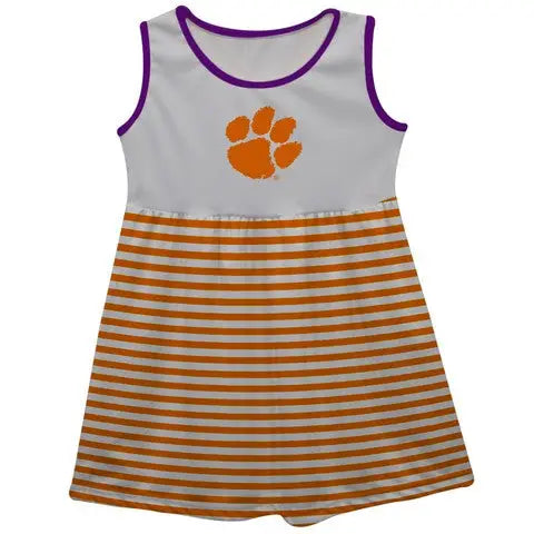 Clemson Tigers Sleeveless Tank Dress (preorder)