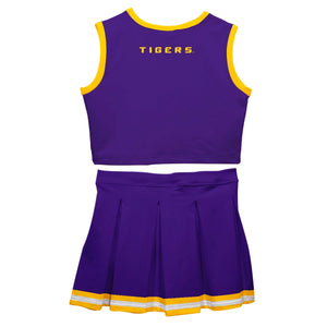 LSU Tigers Sleeveless Cheerleader Set (preorder)