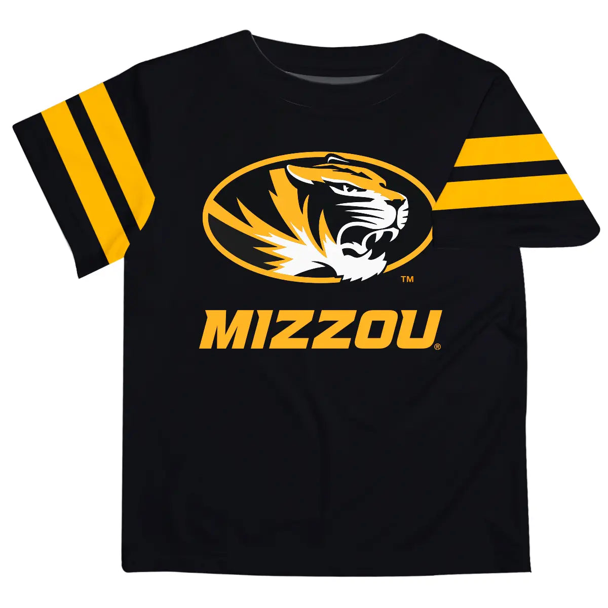 Missouri Tigers Striped Tee (preorder) (Copy)