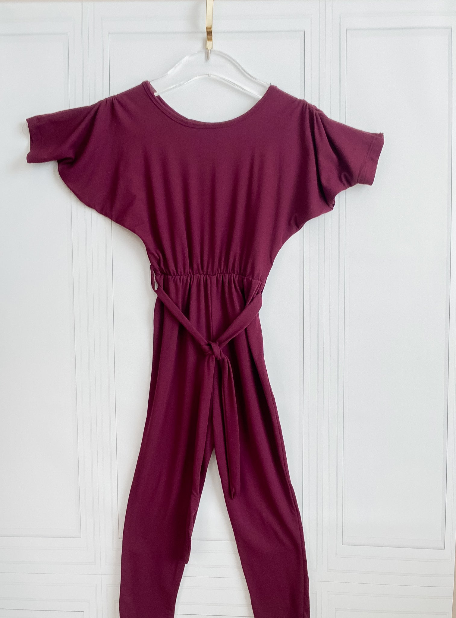 Wine Jumpsuit