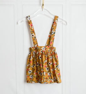 Floral Suspender Skirt