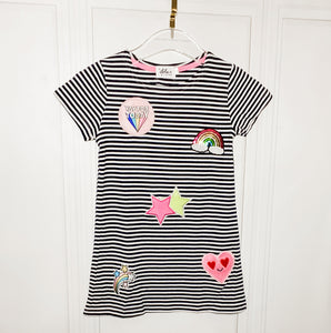 Patch Tee Dress