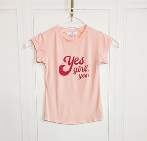 Yes, Girl Graphic Tee