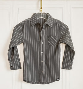 Pinstripe Button Up