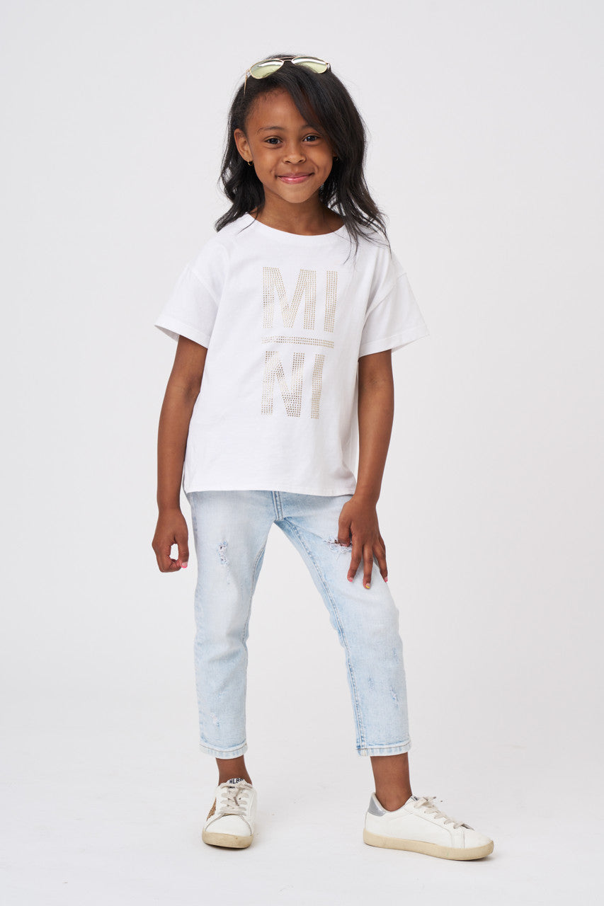 Mini High Waisted Boyfriend Jean