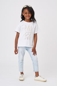 Mini High Waisted Boyfriend Jean