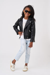 Mini High Waisted Boyfriend Jean