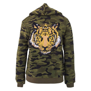 Camo Tiger Hoodie